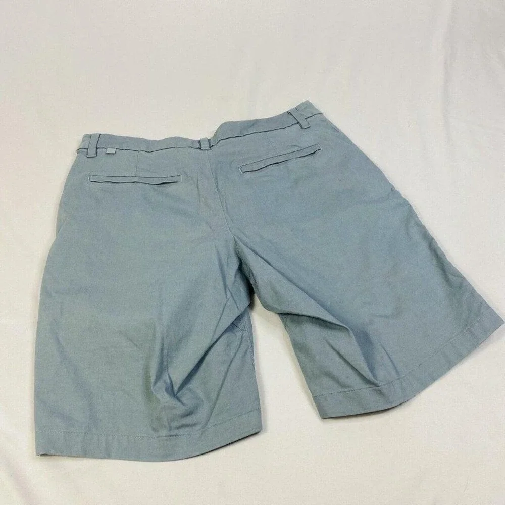Lululemon Lt Blue Light Weight Cotton Shorts w/ 5 Pockets 36‎ 11